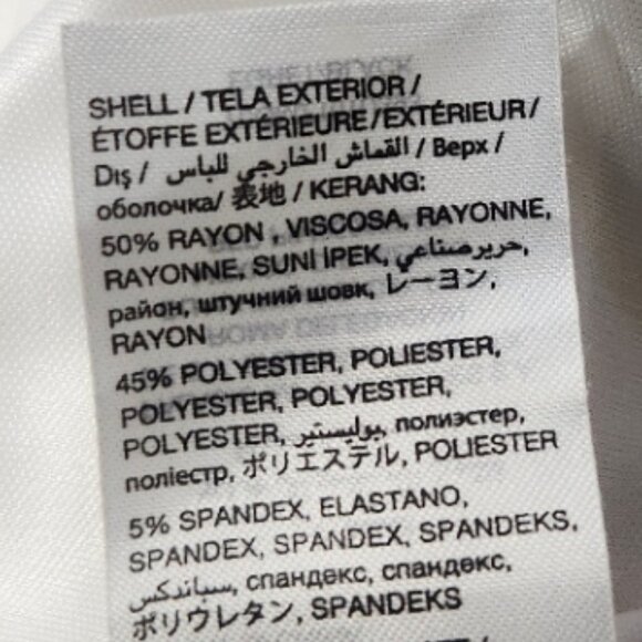 💥SHOWSTOPPER!💥Colorblock Bodycon Trimmed Mini Dress in Ivory & Black - Picture 16 of 16